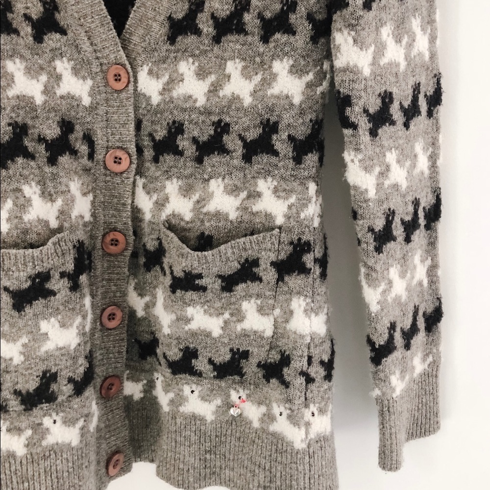 Anthropologie Dog Cardigan